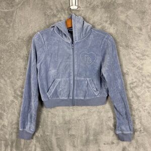 PLAYBOY Lavender Zip-Up Hoodie